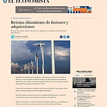 Retoma dinamismo de fusiones y adquisiciones